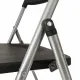Стулья складные  "Golf Lite CF-017", КОМПЛЕКТ 4шт., серебристый каркас, пластик, чёрный, 533034. Фото товара с разных ракурсов.