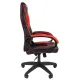 Офисное кресло Chairman game 16 Россия экопремиум черный/красный. Фото товара с разных ракурсов.